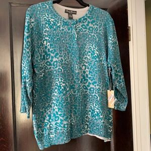 Marisa Christina 3/4 sleeve cardigan.